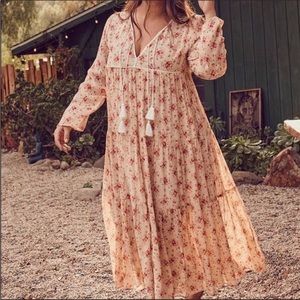 Christy Dawn NWT Paloma Tea Rose Maxi Dress